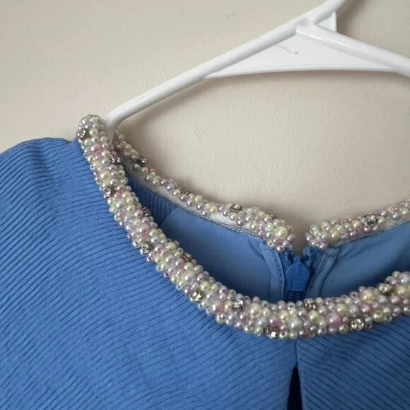 Sandro Light Blue Dress - Picture 4 of 11